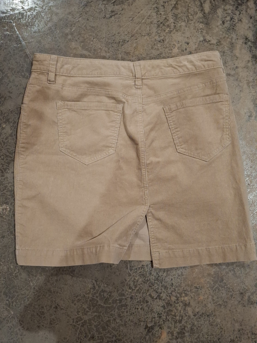 Old Navy Tan Corduroy Mini Skirt - Picture 2 of 9